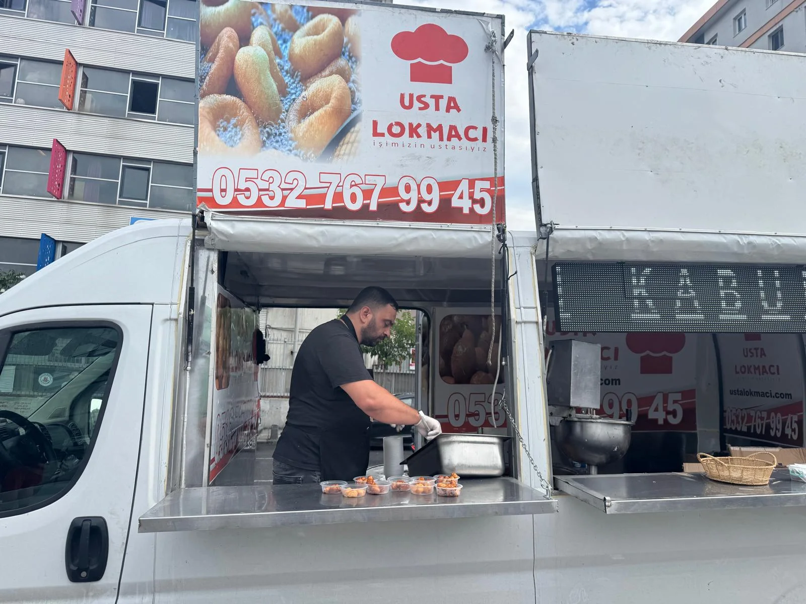 Başakşehir lokma döktürme organizasyonu