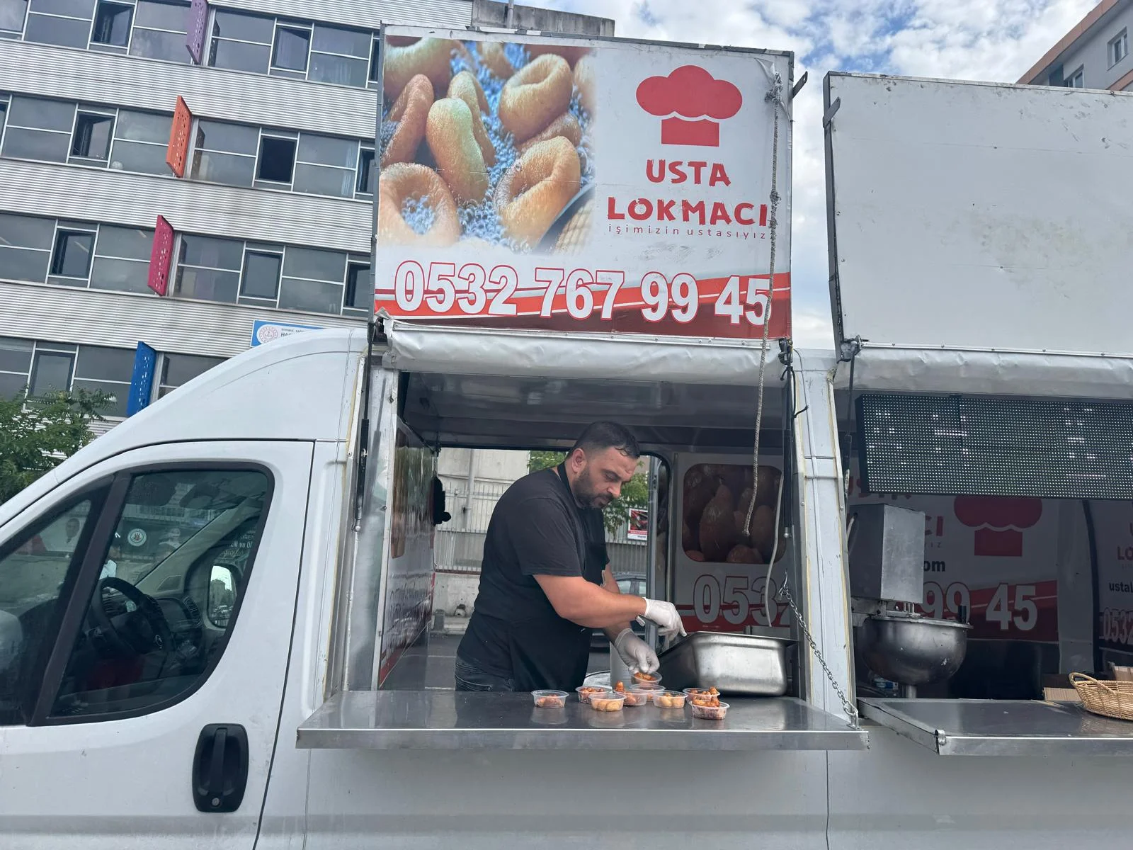 Başakşehir mobil lokma aracı hizmeti