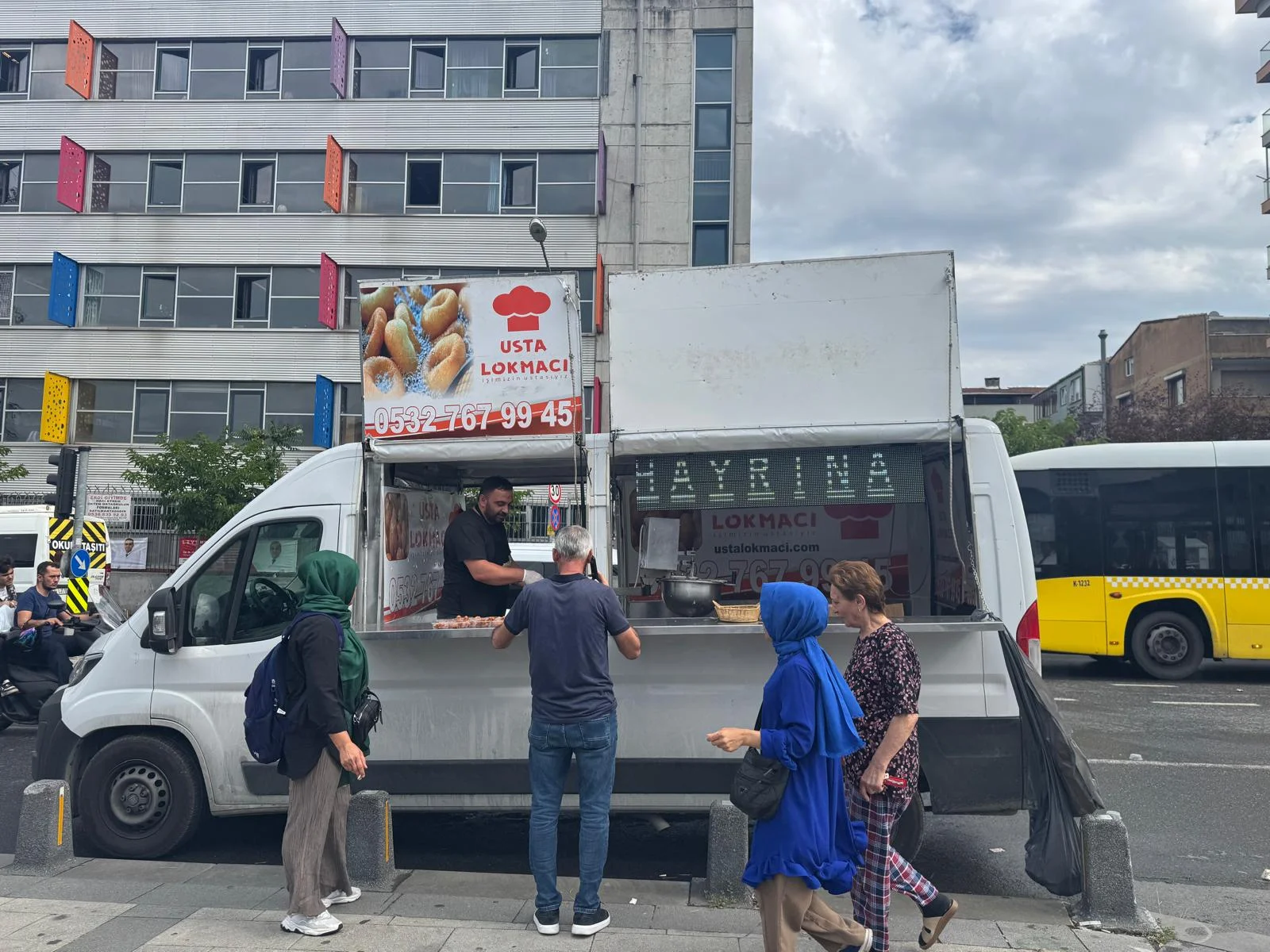 Maltepe hayır lokması arabası hizmeti