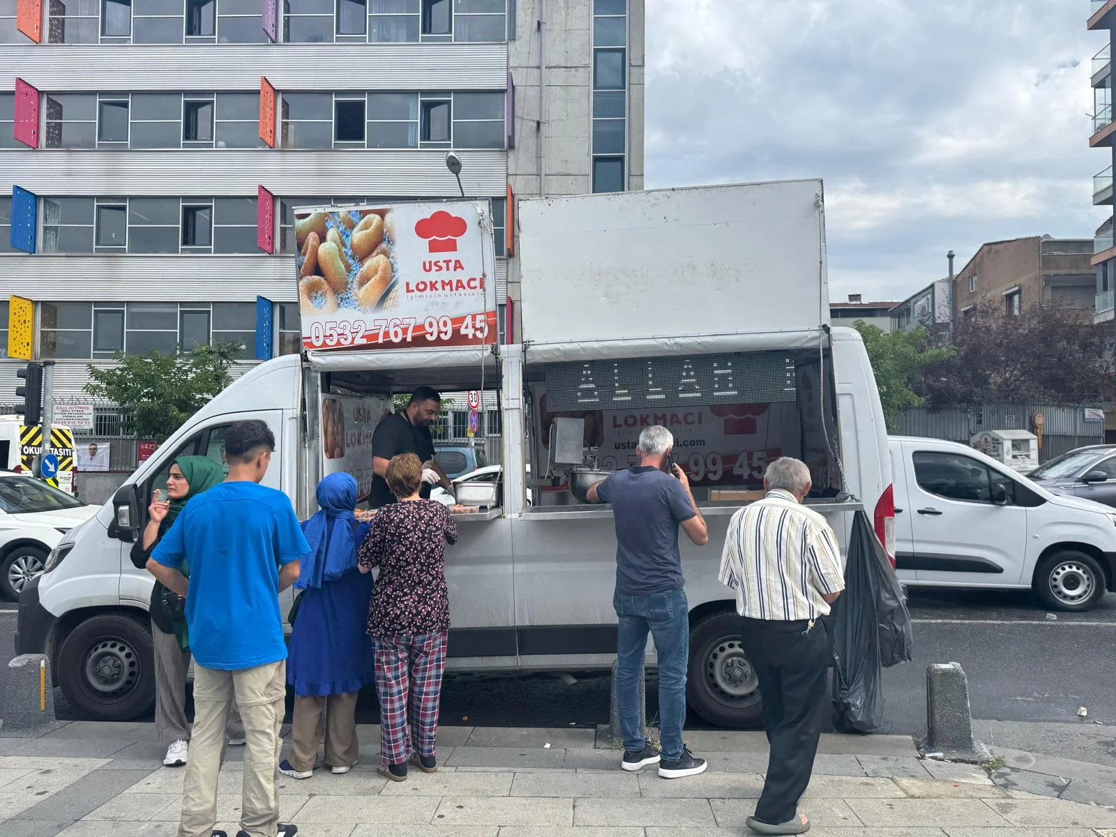Sancaktepe hayır lokması arabası hizmeti