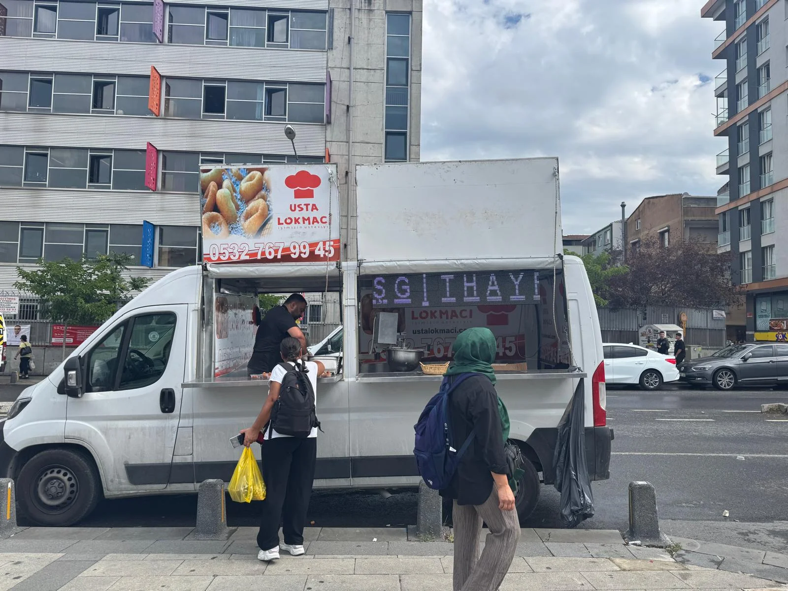 Sultangazi mobil lokma aracı hizmeti