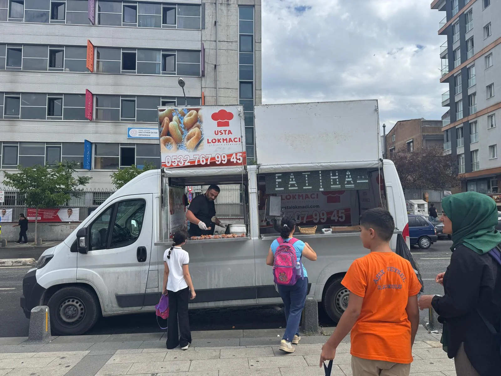 Tuzla hayır lokması arabası organizasyonu